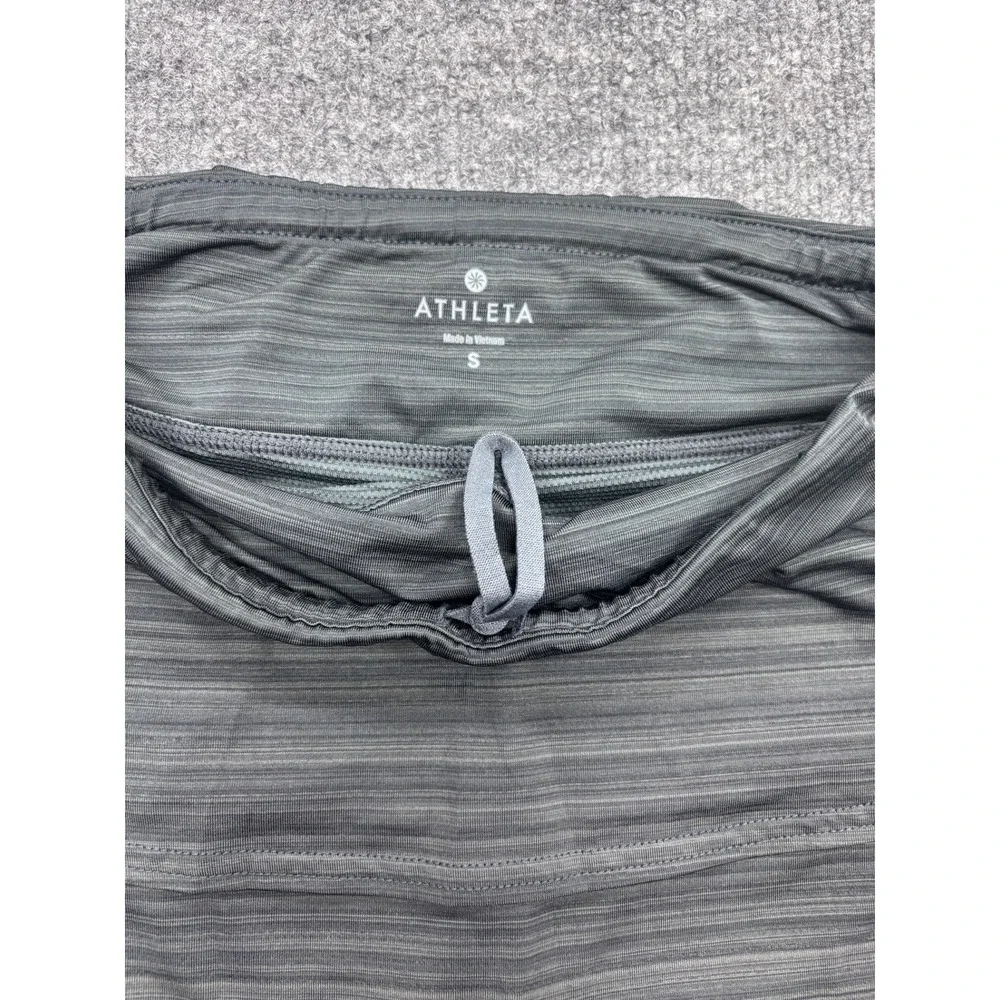 Athleta Womens Gray Space Dye Tiered Ruffle Running Tennis Skort Size S Small - Picture 3 of 4